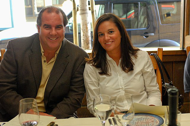 William R. Banta (Plantronics) and Courtney Wight (Customer Service Manager, Headsets.com) 